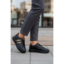 Mia Marya Leopar Detaylı Kadın Sneaker Ortopedik Iç Taban Destekli Faylon Kalın Taban Spor Ayakkabı