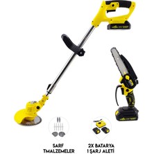 Dawreek Şarjlı Tırpan + Testere Yellow