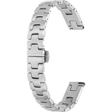 Heptek İletişim Apple Watch 2/3/4/5/6/7/8/9/se/nike 38MM Metal Kordon Strap Kayış (KRD-150)