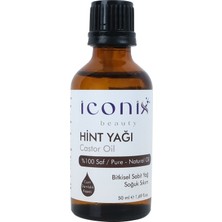 Iconix Hint Yağı 50 ml - Soğuk Sıkım  Kaş Kirpik ve Cilt Bakım Yağı