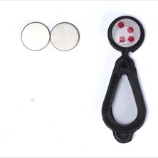 Heptek İletişim Siyah ​​magnetik Kulaklık Kablo Düzenleyici