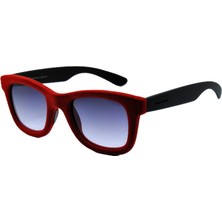 Italia Independent Italıa Independent 0090V 20 053 Velvet Kırmızı Kadife Wayfarer Mavı Unısex Güneş Gözlüğü