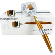 Dermaroller 540 Iğne 1.00MM Gold  Titanyum+ 30ML Dezenfectan