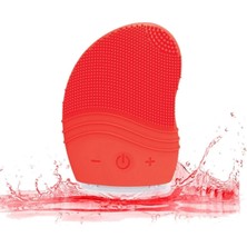 Kırmızı Yüz Temizleme ve Masaj Cihazı 0158