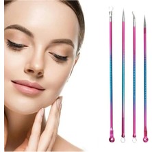 Gökkuşağı Komedon Çift Halka Uçlu Siyah Nokta Temizleme  ve  IĞNESIXLD508D