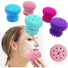 Slikon Yüz Temizleme Fırçası (Süpriz Renkler)