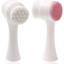 2 Adet Çift Taraflı Cilt Temizleme Fırçası ve Silikon Siyah Nokta Temizleme Aparatı