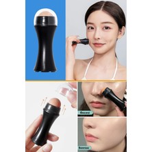 Volkanik Doğal Yağ Emici Cilt Maaştırıcı Lav Taşı Yüz Masaj Aleti Volkanik Roller