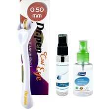 0.50 mm Dermaroller 180 Titanyum Iğneli Orijinal Derma Roller Dezenfektan Hediyeli