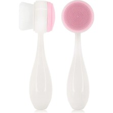 Cilt Temizleme Fırçası Bombeyli Sap Beyaz Renk