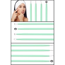 Pastel Mint Yeşili Set Siyah Nokta Temizleyici  Temizleyici  Iğnesi 4 Adet XLD511