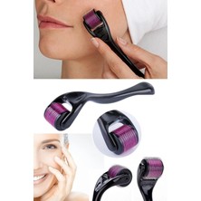 Dermaroller 540 Iğneli 0.5 mm Derma Roller Saç Cilt Yüz Tarak