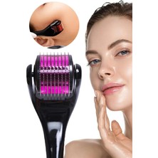 Titanyum Uçlu Dermaroller Iğneli Sakal Saç Çıkartıcı Cilt Yüz Vücut Yenileme Masaj Aleti 0.25MM