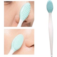 Burun Siyah Nokta Cilt ve Yüz Temizleyici Peeling Fırça Çilek Fırça