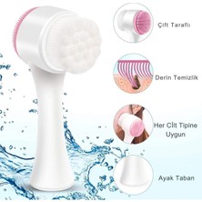 Çift Taraflı Yüz Temizleme Fırçası ve Peeling Fırçası Bakım