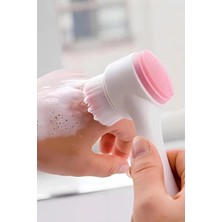 Siyah Nokta Makyaj Temizleme Fırçası Silikon Peeling Aleti Çift Taraflı Yüz Bakım Cihazı