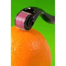 Titanyum Uçlu Dermaroller 0.5mm Siyah Roller Iğneli Masaj Aleti 540 Iğne