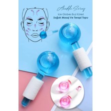 Ice Globes Buz Küresi Soğuk Masaj Terapi Topu Leke Önleyici Cilt Pürüzsüzleştirici Ice Ball 1 Adet