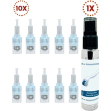 10 Adet 12 Pin X5 Dermapen Iğnesi Dermapen Iğne Kartuşu