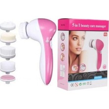 Yüz Temizleme Masaj ve Peeling Fırça Seti 5 In 1 Pilli