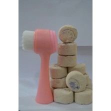 10 Adet Mühürlü Güzelik Taşı ve Yüz Temizleme Fırçası