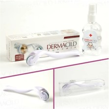 180 Iğne Titanyum Dermaroller 0,75MM (Göz Çevresi Için Ideal) + Temizleme Spreyi
