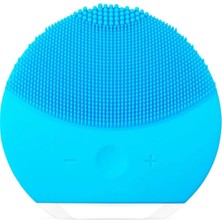 Mavi Yüz Temizleme Titreşimli Masaj Aleti