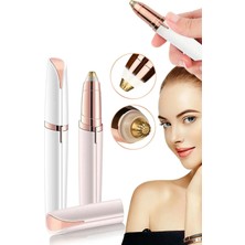 Kalem Şekilli Pilli Yüz Tüy Alma Kaş Düzeltme Cihazı