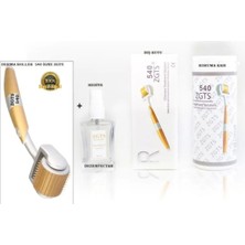 0.25 mm Orijinal Titanyum 540 Iğneli Derma Roller Saç Yüz Vücut