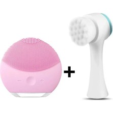 Mini Şarjlı Cilt Temizleme Cihazı ve Profesyonel Temizleme Fırçası