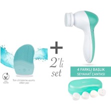 Yüz Temizleme Fırçası  Yüz Temizleme Cihazı Turkuaz