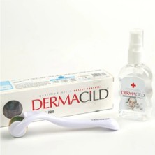 540 Iğne Titanyum Dermaroller 3,00MM + Temizleme Spreyi