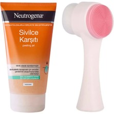 Karşıtı Peeling Jel 150ML ve Pudrashine Cilt Yüz Temizleme Fırçası