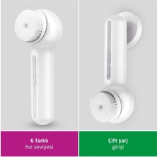 Yüz Temizleme Fırçası Su Geçirmez Çift Başlıklı 99204