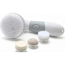 4 Başlıklı Premium Elektronik Vücut-Yüz Temizleme Fırçası Seti - Pil ile Çalışır
