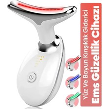 Pro 3 Programlı Yüz ve Boyun Kırışıklık Karşıtı ve Giderici Ems Güzellik Cihazı