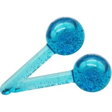 Buz Küresi Ice Globes Cilt Bakım Aleti Mavi Rahaatıcı 2 Adet