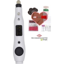 Tırnak Törpü Makinesi All-In Kalıcı Oje Çıkarıcı Nasır Temizleyici Manikür Pedikür Protez Tırnak Byz