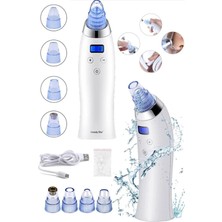 Şarjlı Yüz  ve Siyah Nokta Temizleme  Azaltıcı Unisex Yüz Vakum  Temizleyici Alet Şık