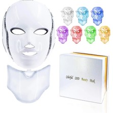 LED Beauty Maske (Yüz+Yanaklı)  Cilt Bakım Cihazları