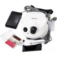 Tırnak Marketi Nac. Nail Drill 30 Watt Elektrikli Törpü Makinesi 4 Lü Uç Takımı ile