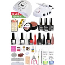 Mega Set (Kalıcı Oje ve Protez Tırnak Builder Jel Seti)