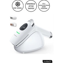 Buz Başlıklı Sınırsız Atım Cilt Gençleştirme  Giderme Ipl Lazer Epilasyon Aleti