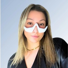 Kırmızı LED Işıklı Mikro Akım Terapi Gözlüğü