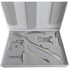 Graston Tools 7li Set Masaj Aleti ( Deri Kılıf ve Isim Yazma Hediyeli )