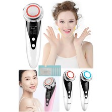 Sıcak Soğuk Yüz Ütüsü Kavitasyon Aleti Sıkılaştırıcı Anti Aging LED Ekran 5 In 1 Yüz Bakım Cihazı