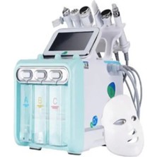 Full Fonksiyon Aquapeeling Terapi Maskeli Yeşil Versiyon Cilt Bakım Cihazı
