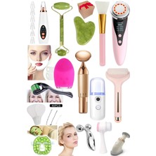 16 Parça Yüz Bakım Anti Aging Evde Spa Etkili Gençleştirme Kırışıklıkları Giderici Set Çeyizlik Pro