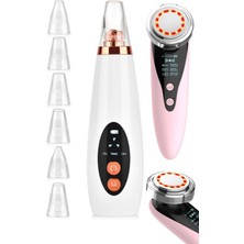 Kadınlara Özel Günlük Kullanım 2'li Yüz Cilt Bakımı Cihazı Germe Sıkılaştırma & Vakumlu  Nokta