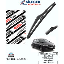 Renault Megane Iı Hatchback ( 2002>2006 ) Araca Özel Arka Silecek Silbak  230MM SP9AR